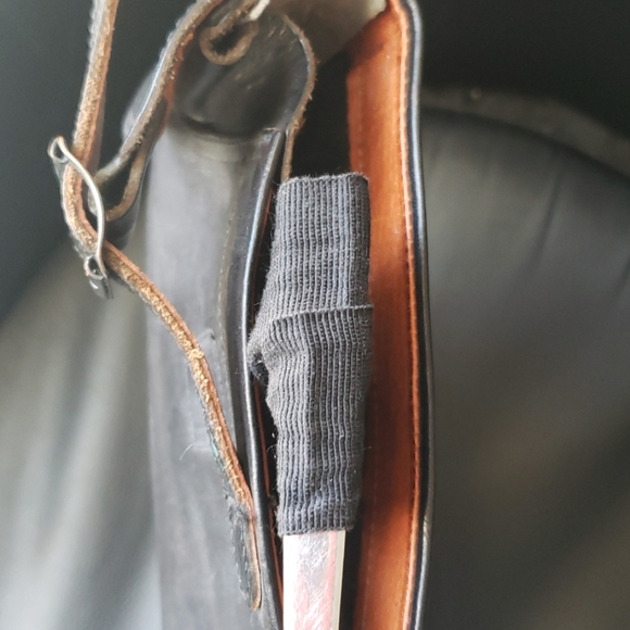 Men Replay Leather Pull Up Biker Boots - Picture 12 of 14
